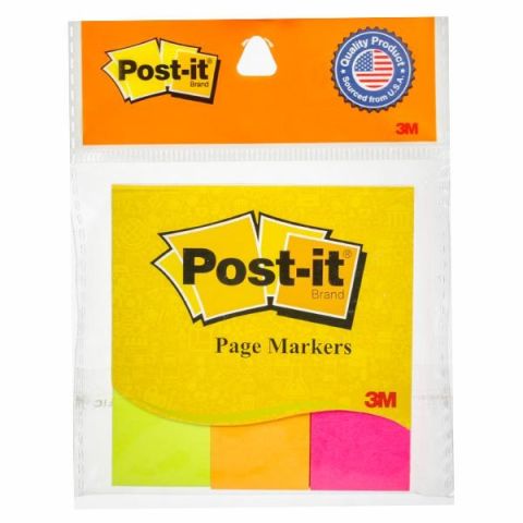 3M 3 Colour Post it Prompts 150 Sheets