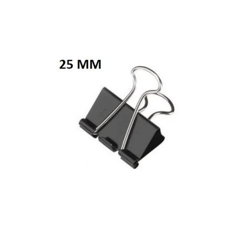 Binder Clip 25MM Pack of 12