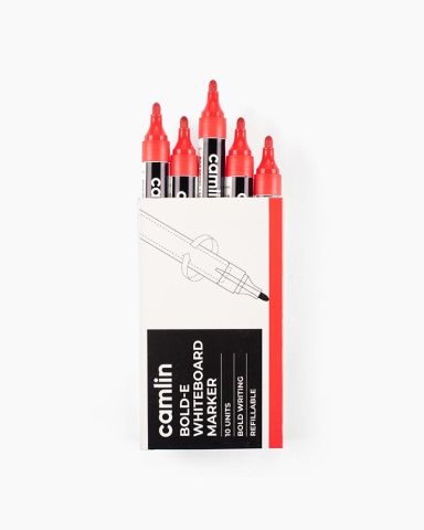Camlin BOLD-E White Board Marker Red