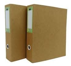 Cardboard Box File 3" - made from 100% environmentally friendly recycled paper