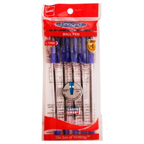 Cello Fine Grip Ball Pen Blue
