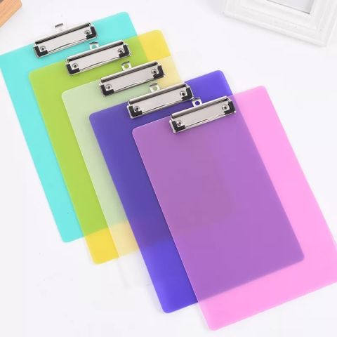 Exam Pad Plastic Transparent